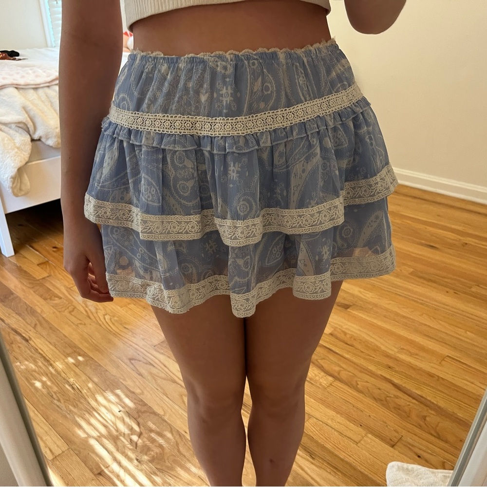 Urban Outfitters Penelope Ruffle Mini Skirt M